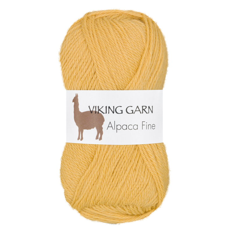 Viking Alpaca Fine 641 Giallo mais