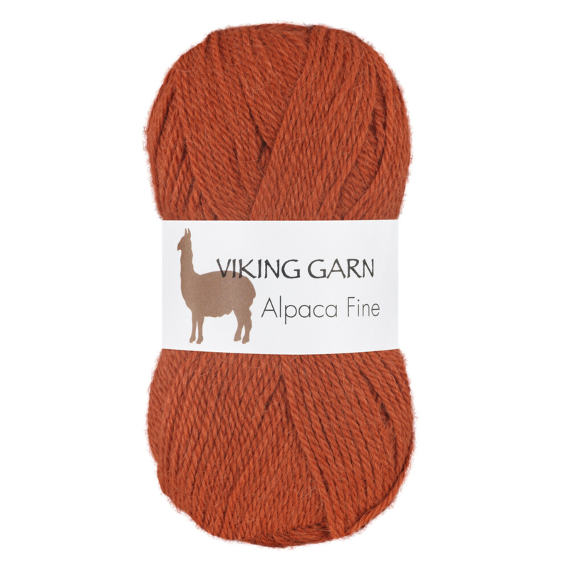 Viking Alpaca Fine 654 Arancione bruciato