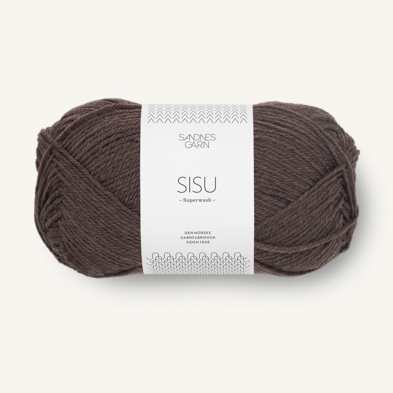 Sandnes Sisu 3880 Cioccolato fondente