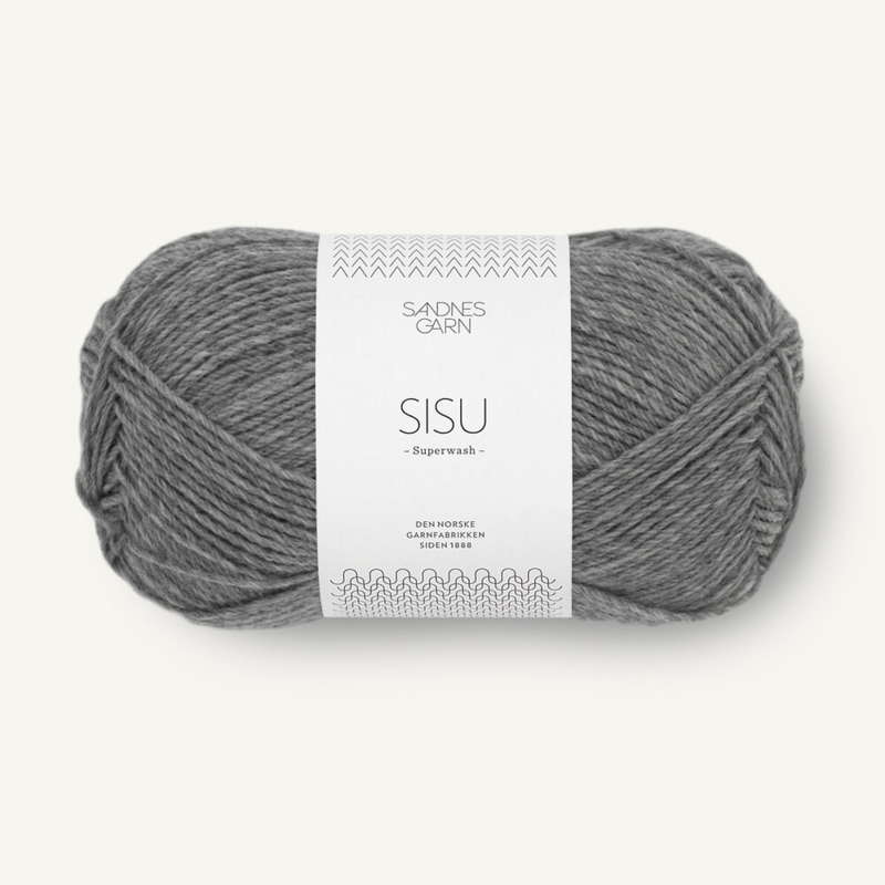 Sandnes Sisu 1053 Grigio melange scuro