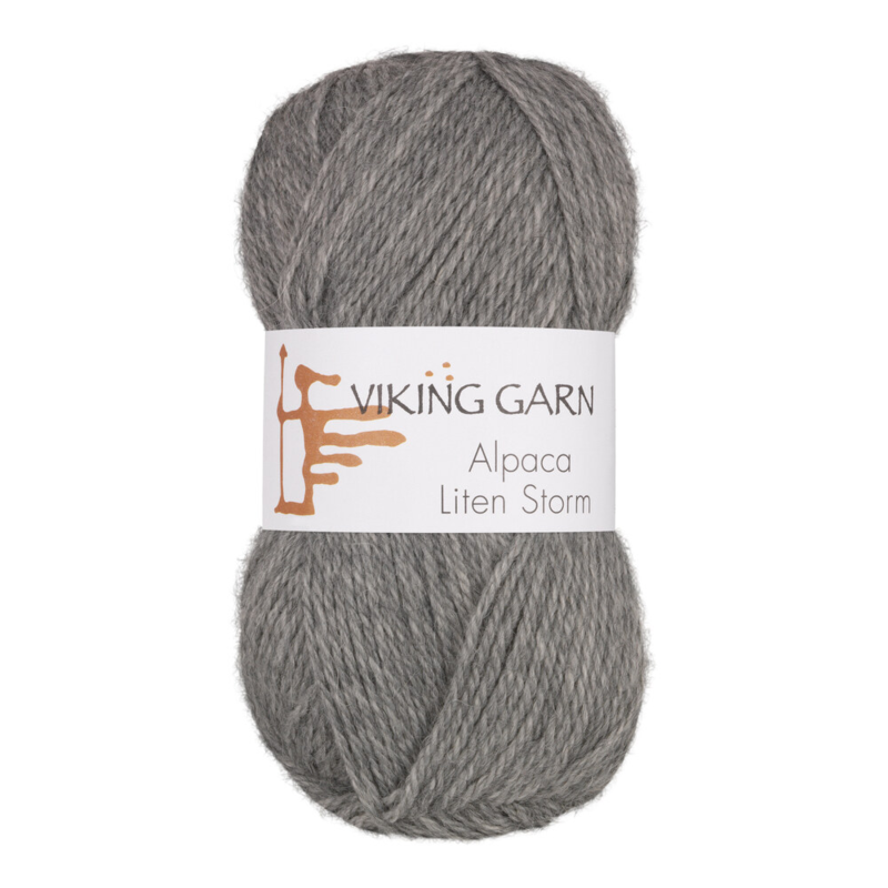 Viking Alpaca Liten Storm 713 Grigio chiaro