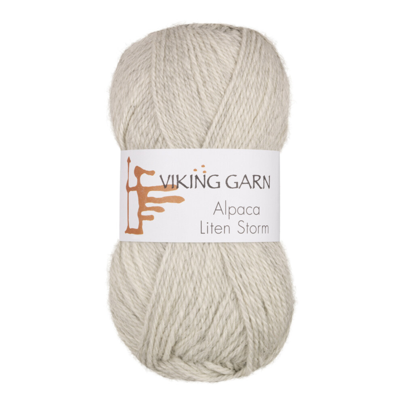 Viking Alpaca Liten Storm 712 Grigio perla