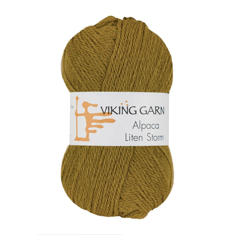 Viking Alpaca Liten Storm 735 Giallo-verde
