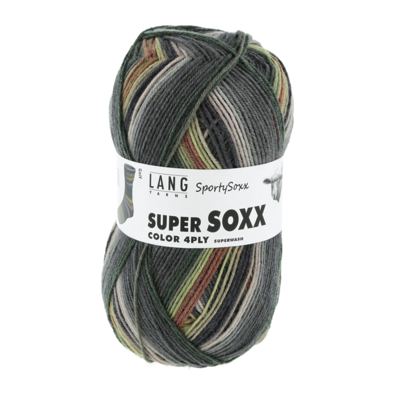 Lang Yarns Super Soxx Color 4-ply 499