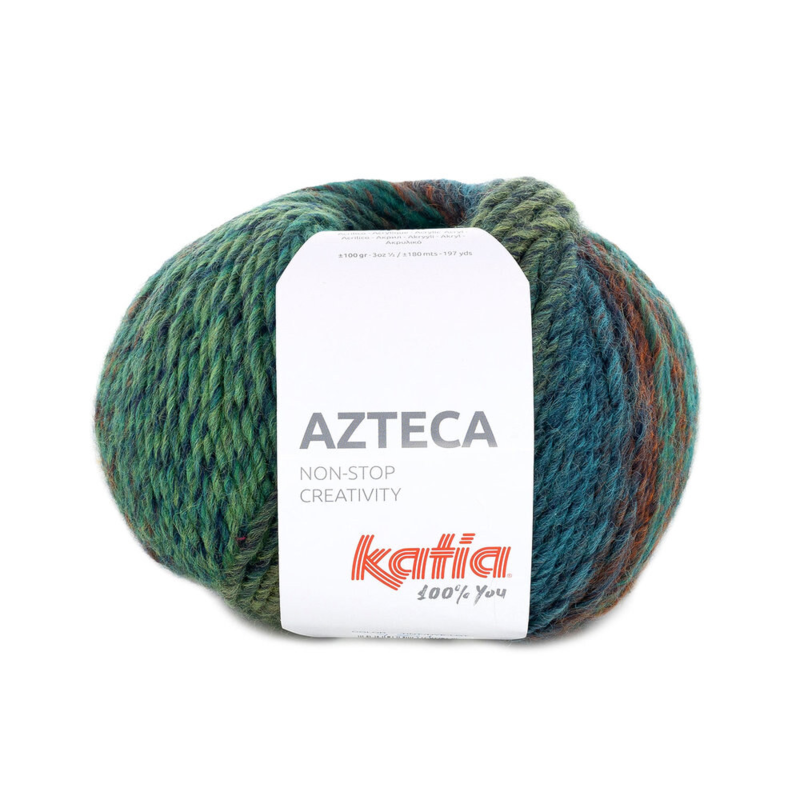 Katia Azteca 91 Smeraldo-marrone scuro