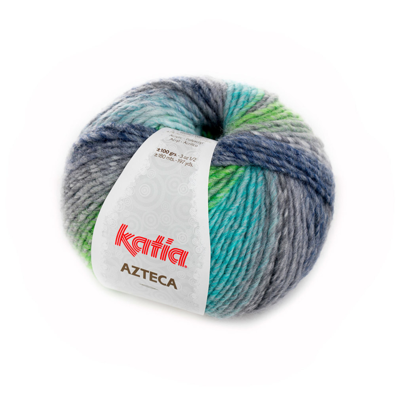 Katia Azteca 63 Grigio-verde-blu