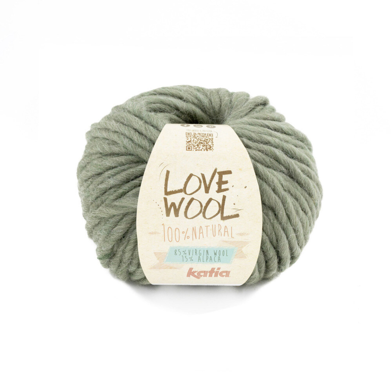 Katia Love Wool 127 Verde reseda