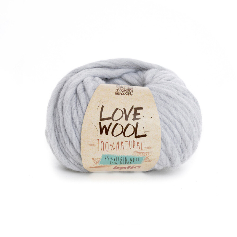 Katia Love Wool 105 Grigio perla chiaro