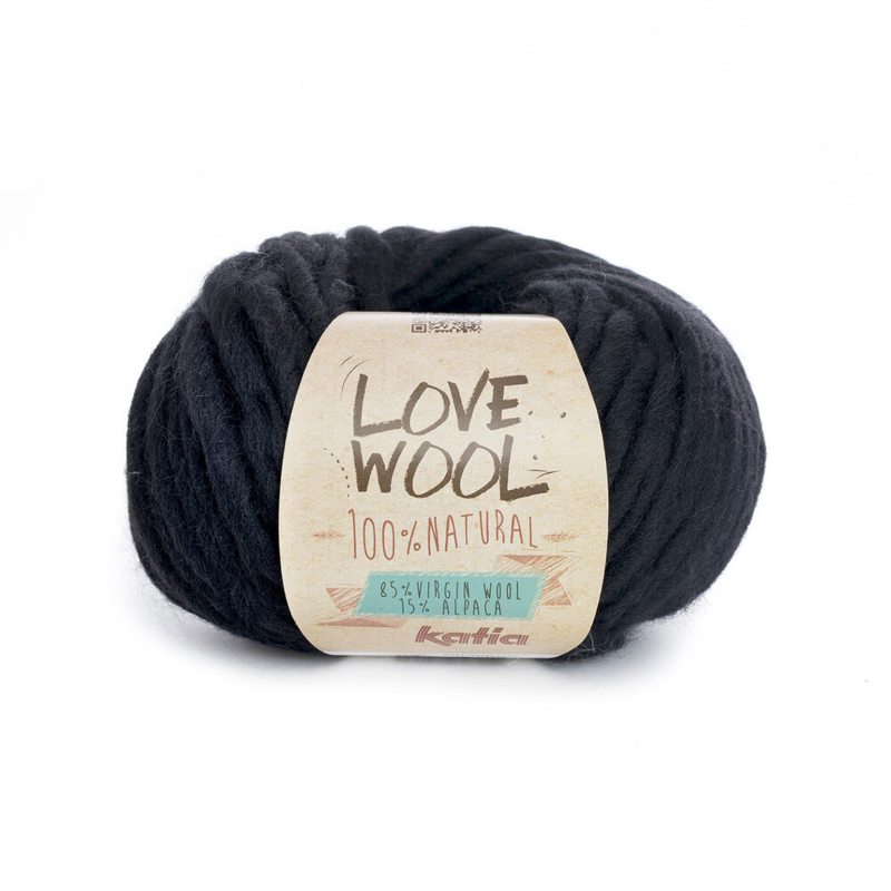 Katia Love Wool 108 Nero