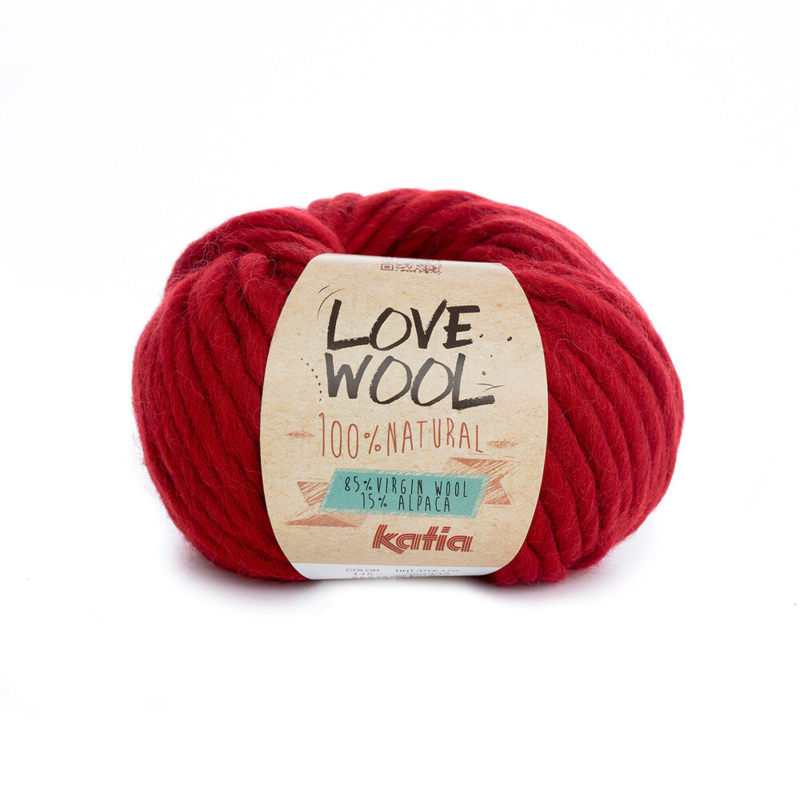 Katia Love Wool 115 Rosso