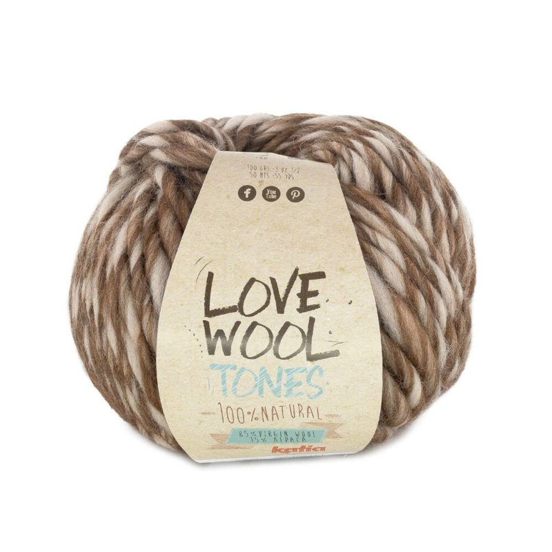 Katia Love Wool Tones 201 Marrone