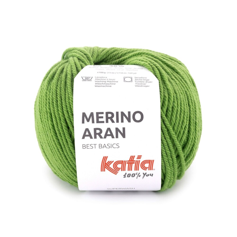 Katia Merino Aran 109 Verde erba