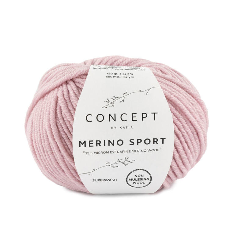 Katia Concept Merino Sport 049 Rosa chiaro