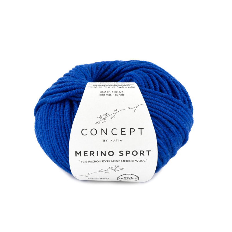 Katia Concept Merino Sport 040 Blu notte