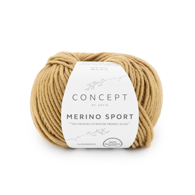 Katia Concept Merino Sport 074 Cammello