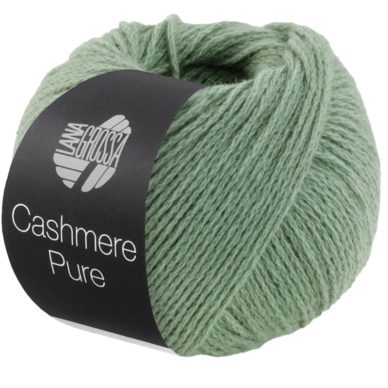 Lana Grossa Cashmere Pure 14 Verde reseda