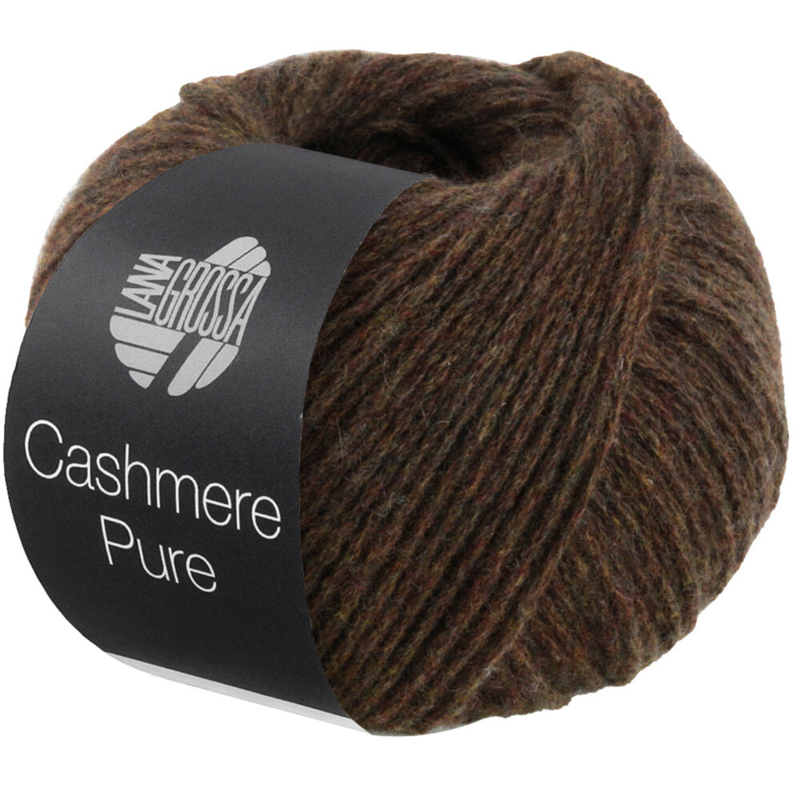 Lana Grossa Cashmere Pure 02 Marrone grigiastro