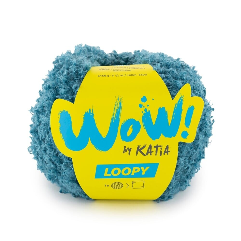 Katia Wow Loopy 164 Blu anatra