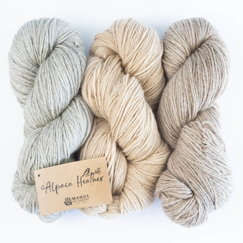 Manos del Uruguay Alpaca Heather Natural - Non tinto