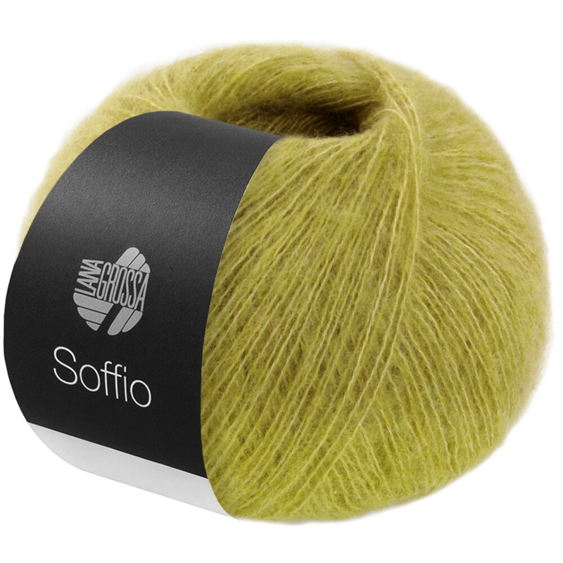 Lana Grossa Soffio 08 Verde kiwi