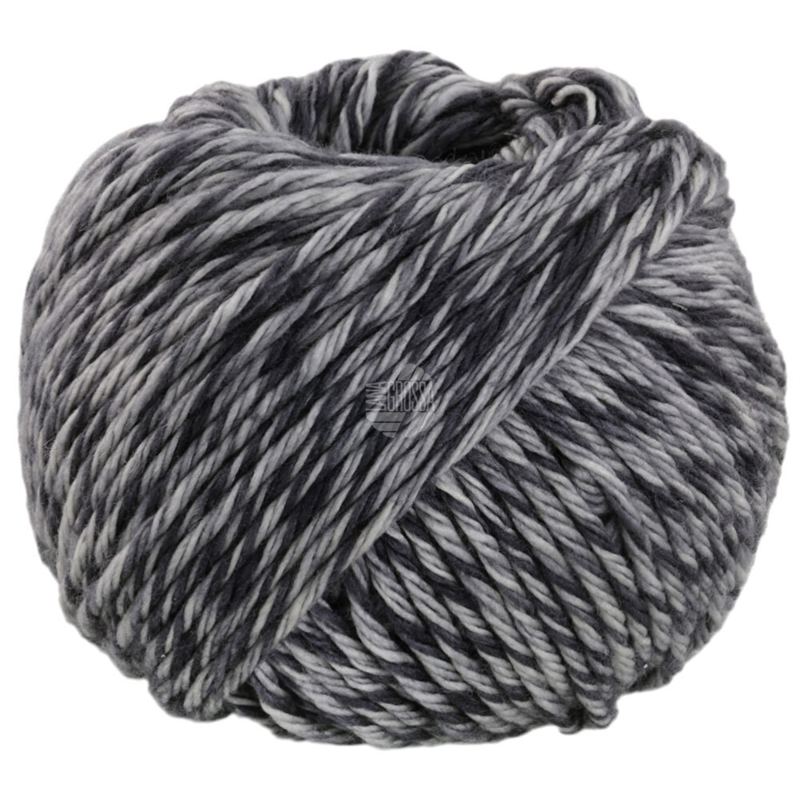 Lana Grossa Vintage Chunky 13 Grigio chiaro/Grigio scuro