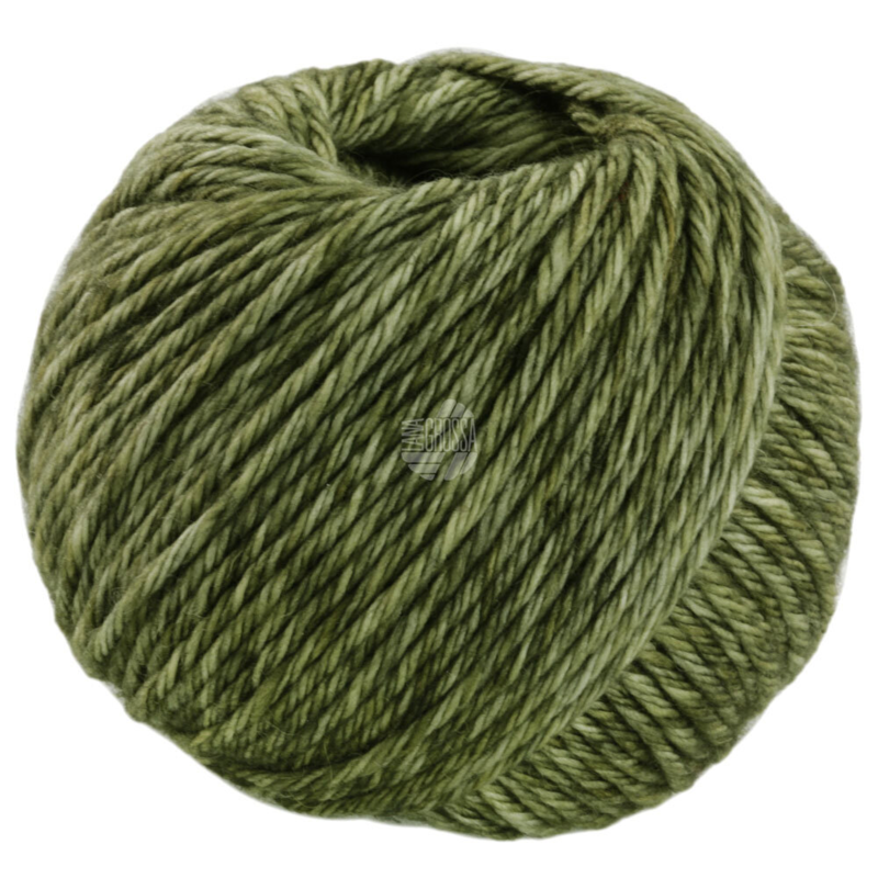 Lana Grossa Vintage Chunky 03 Verde chiaro/Verde muschio