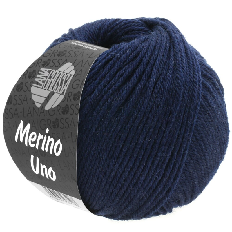 Lana Grossa Merino Uno 04 Blu Notte