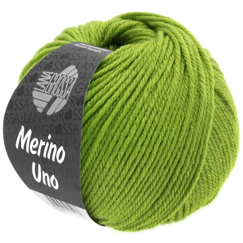 Lana Grossa Merino Uno 21 Verde Mela