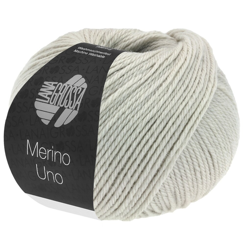 Lana Grossa Merino Uno 75 Grigio Argento