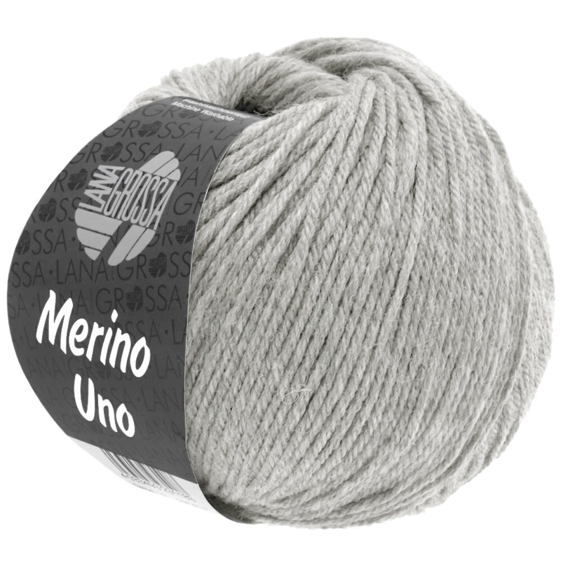 Lana Grossa Merino Uno 10 Grigio Chiaro