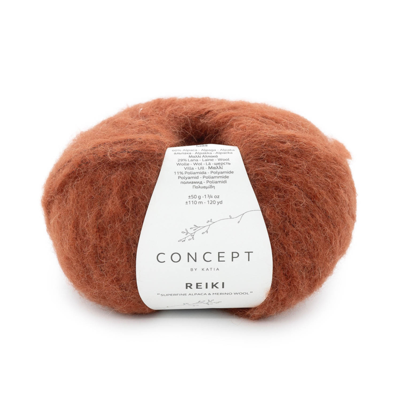 Katia Concept Reiki 119 Arancione pastello