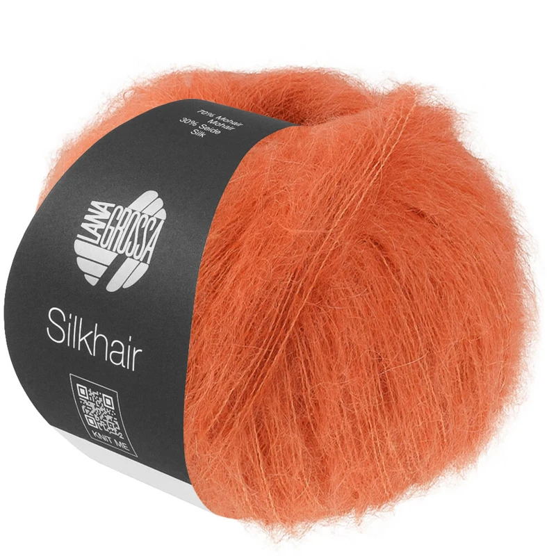 Lana Grossa Silkhair 228 Arancione salmone