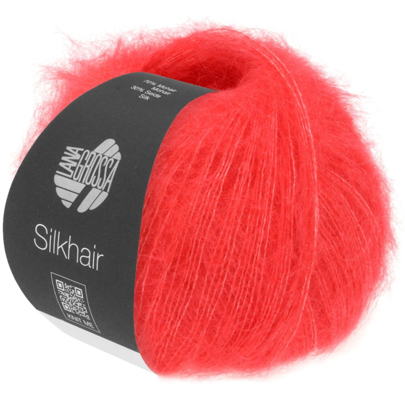 Lana Grossa Silkhair 147 Rosso Fragola