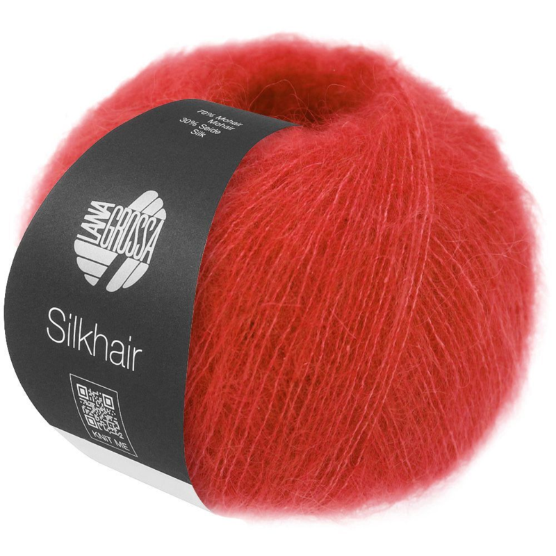Lana Grossa Silkhair 215 Rosso brillante