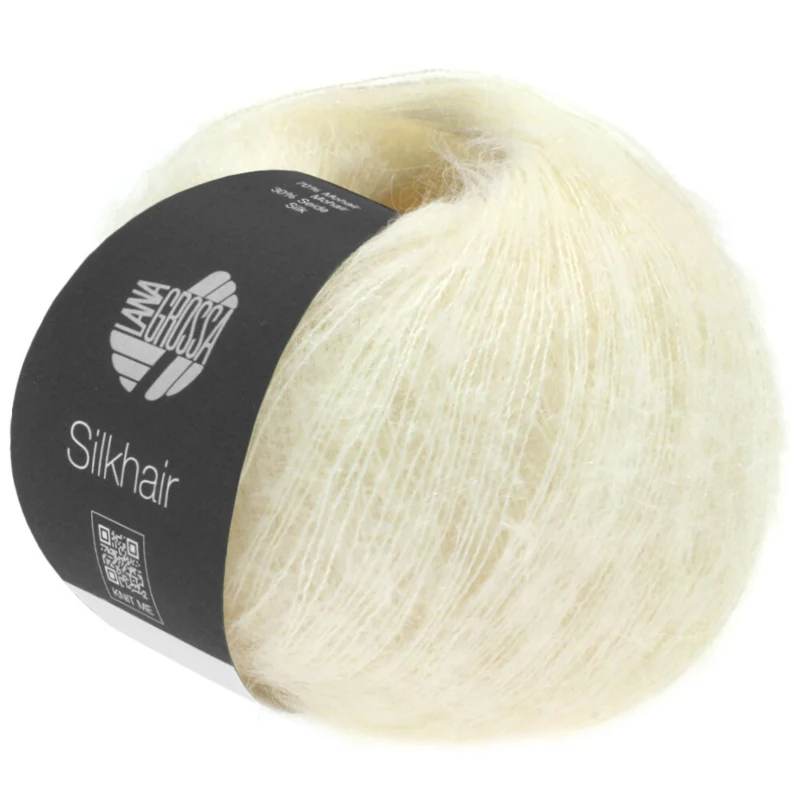 Lana Grossa Silkhair 117 Bianco