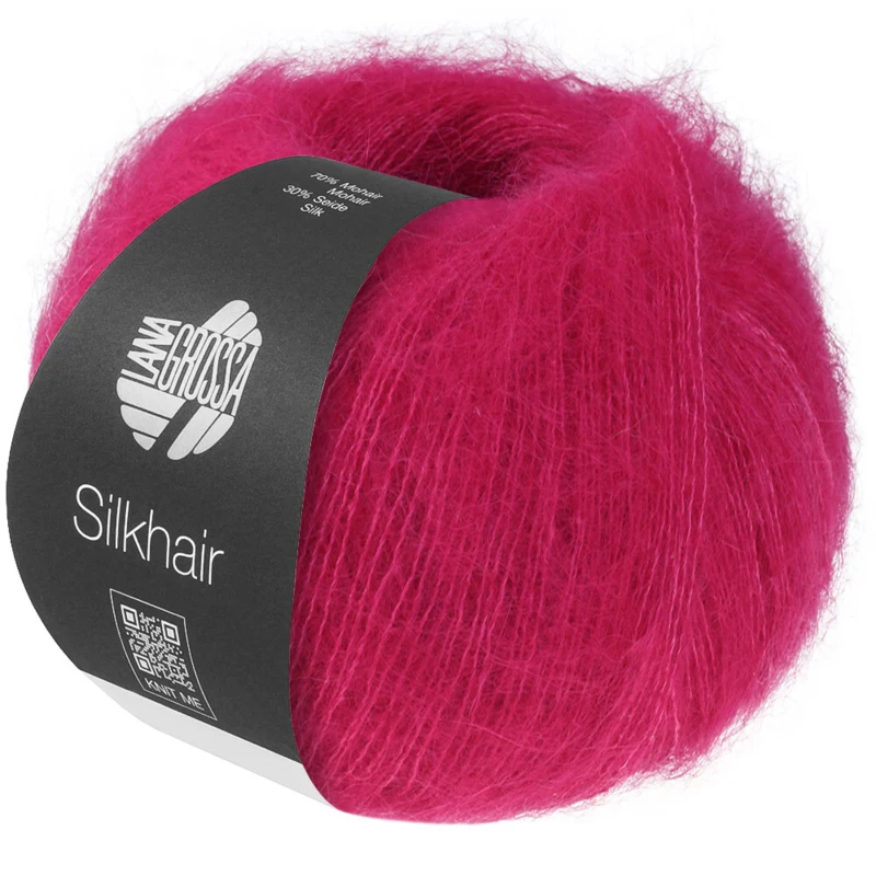 Lana Grossa Silkhair 224 Rosa scuro