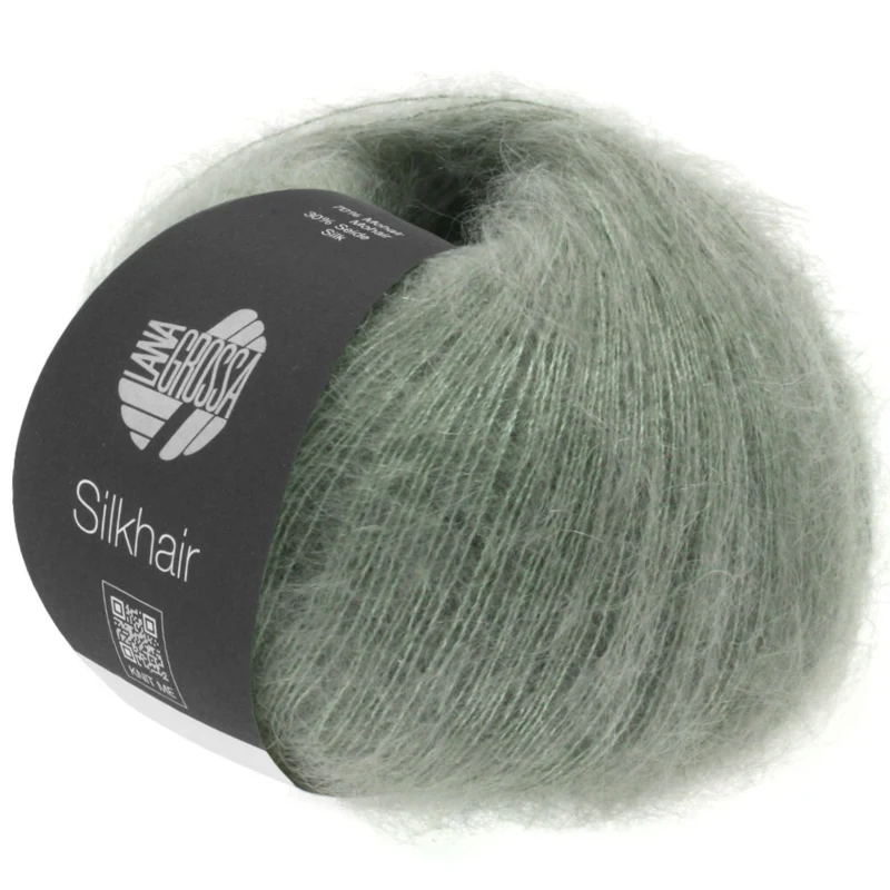 Lana Grossa Silkhair 105 Verde grigiastro