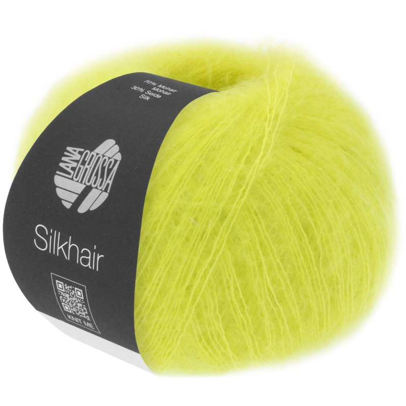 Lana Grossa Silkhair 185 Giallo Verdastro