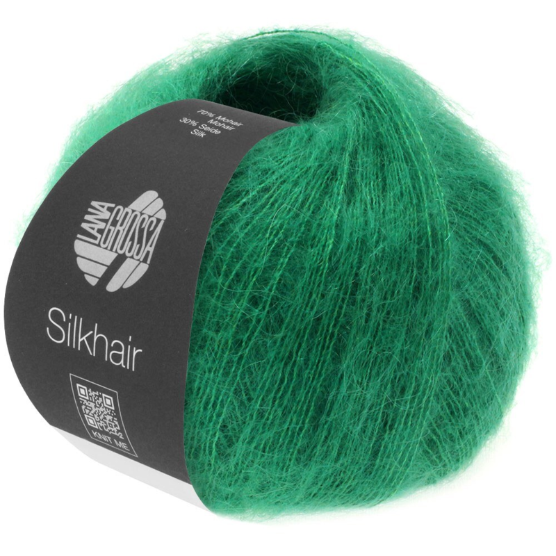 Lana Grossa Silkhair 156 Verde Smeraldo