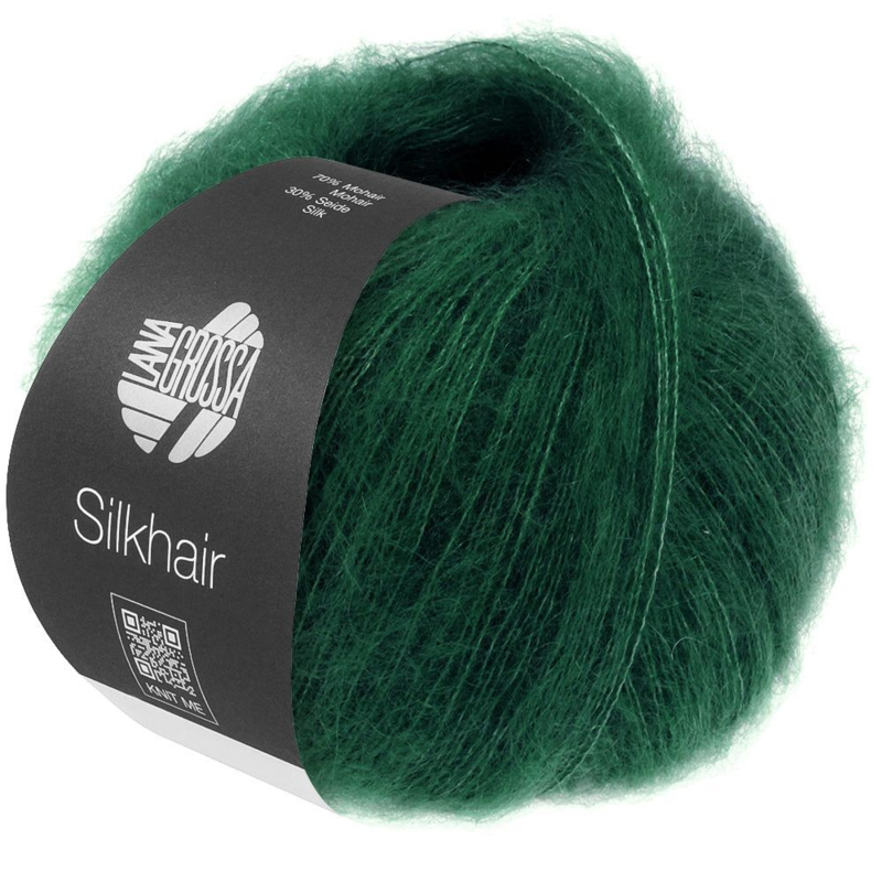 Lana Grossa Silkhair 219 Verde abete