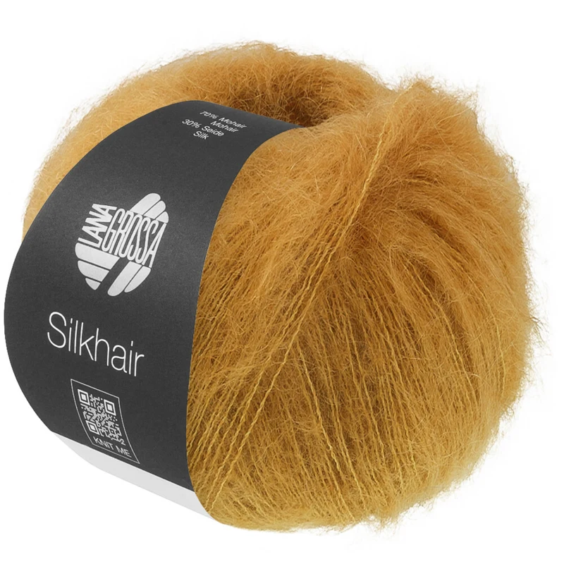 Lana Grossa Silkhair 229 Marrone dorato