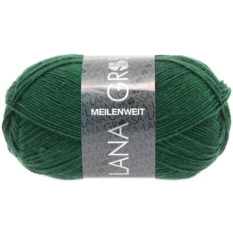 Lana Grossa Meilenweit 50 1367 Verde bottiglia