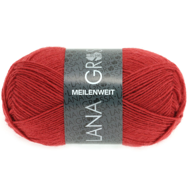 Lana Grossa Meilenweit 50 1323 Rosso scuro