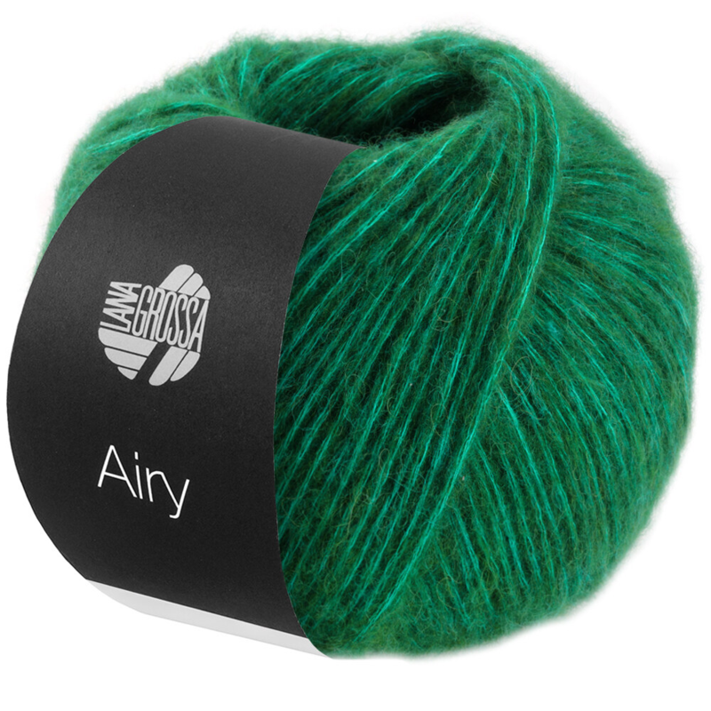 Lana Grossa Airy 05 Verde petrolio