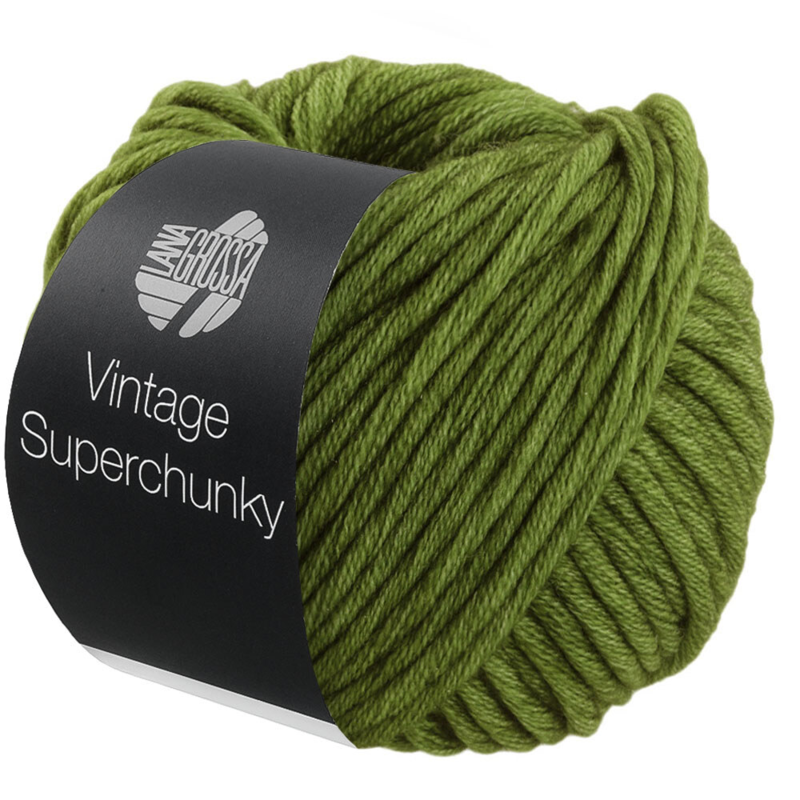 Lana Grossa Vintage Superchunky 507 Verde Mela