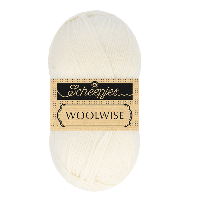 Scheepjes Woolwise 701 Bianco puro