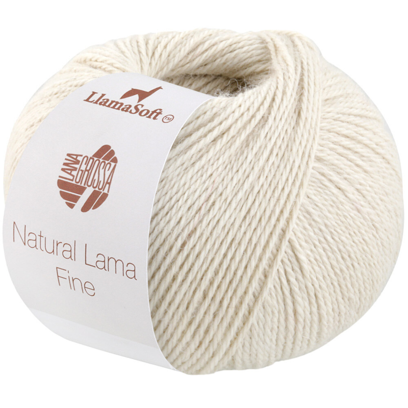 Lana Grossa Natural Lama Fine 109 Naturale