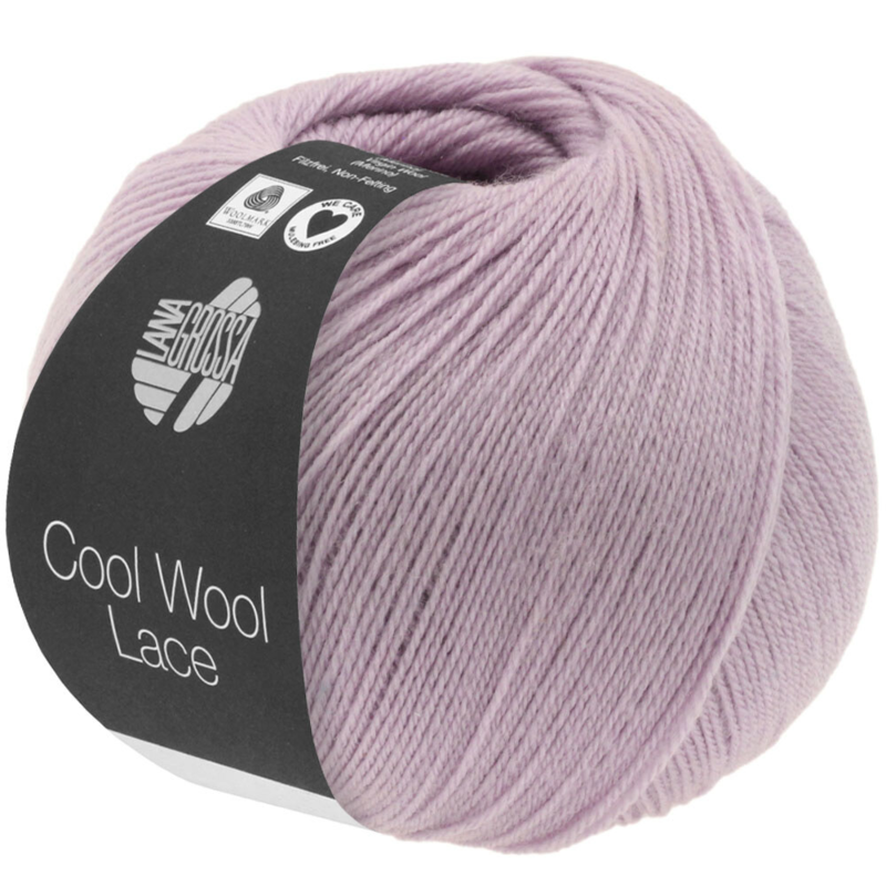 Lana Grossa Cool Wool Lace 15 Lilla