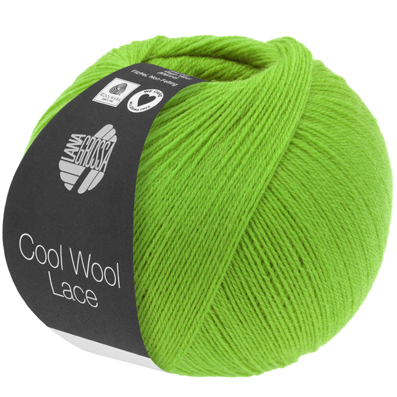 Lana Grossa Cool Wool Lace 55 Verde Primavera