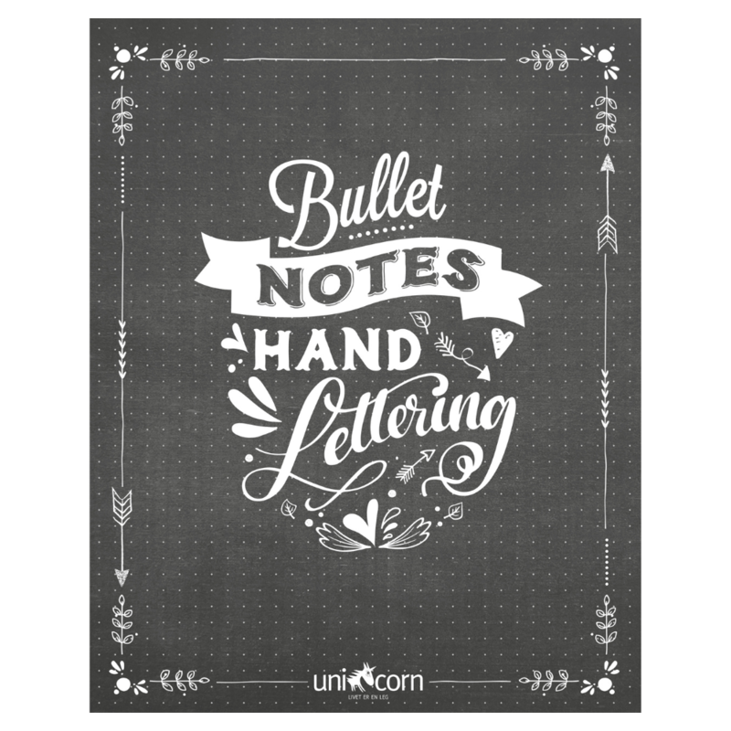 Bullet Notes Hand Lettering